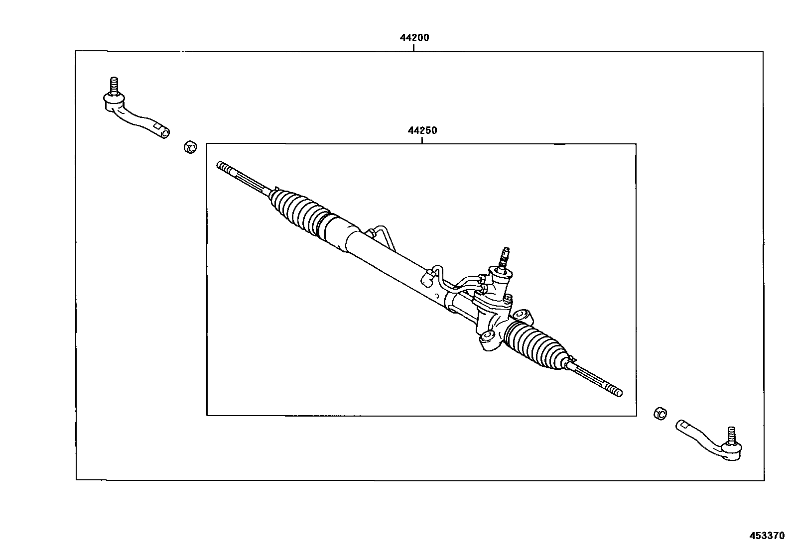4505 — FRONT STEERING GEAR & LINK