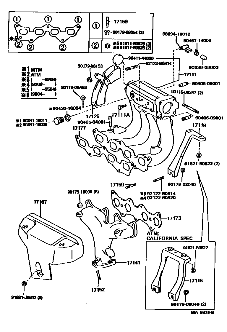 1701 — MANIFOLD