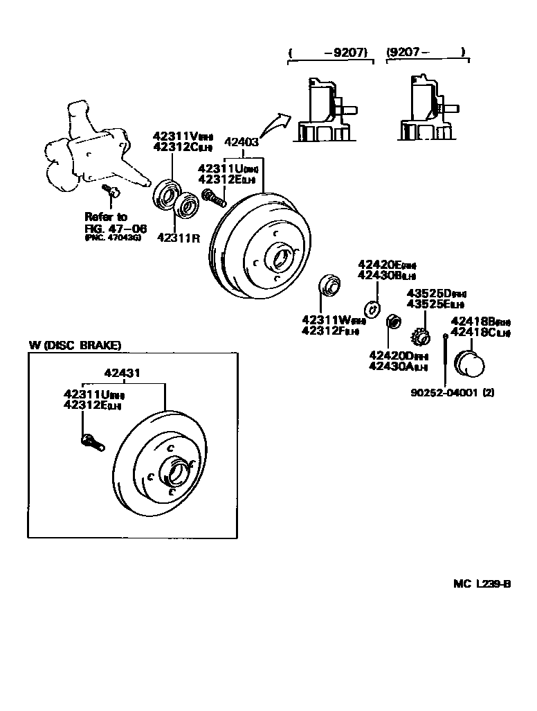 4102 — REAR AXLE SHAFT & HUB