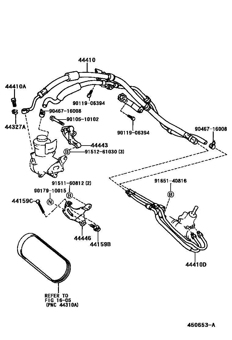 4503 — POWER STEERING TUBE