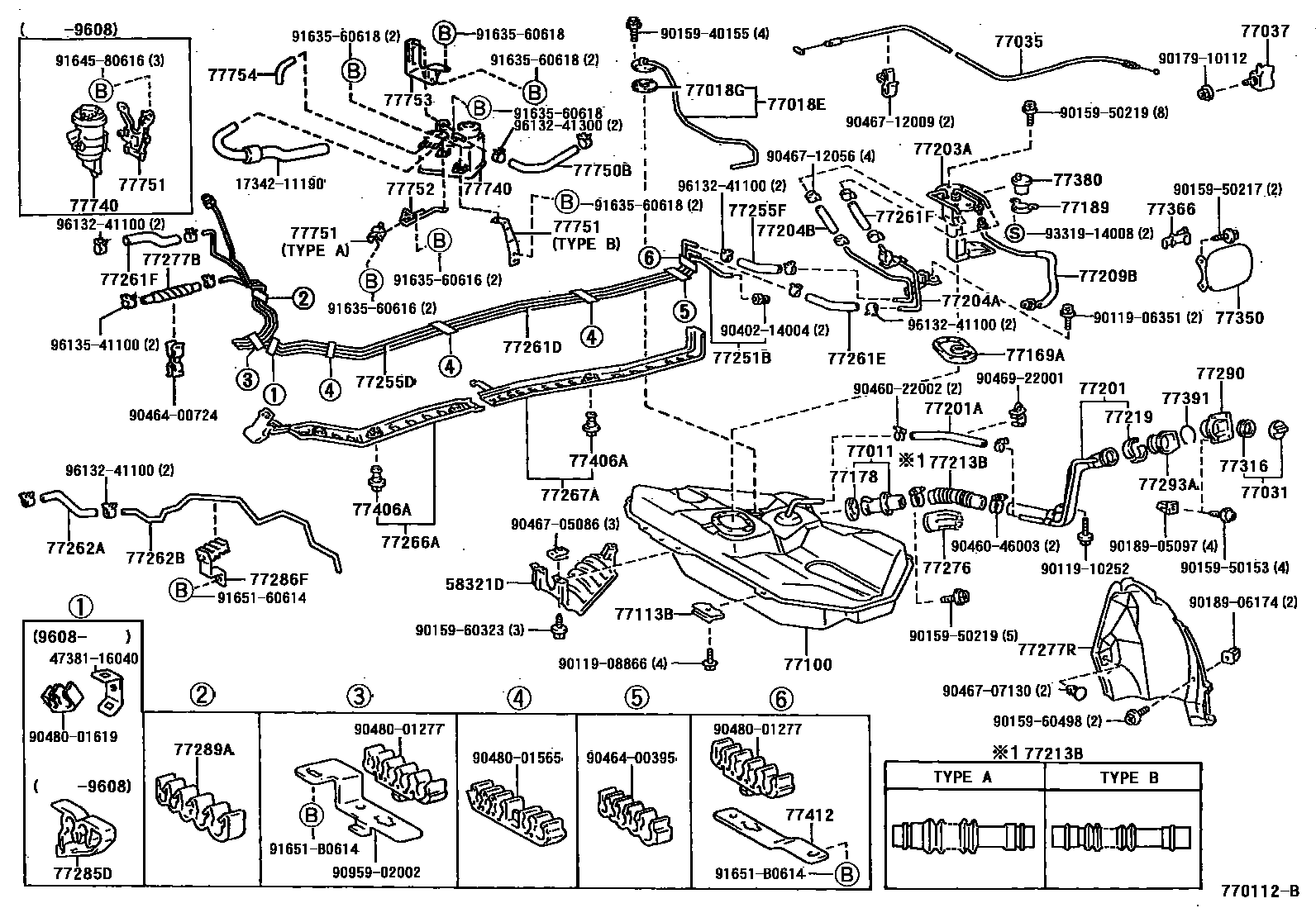7701 — FUEL TANK & TUBE