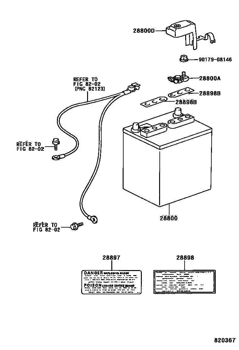 8201 — BATTERY & BATTERY CABLE