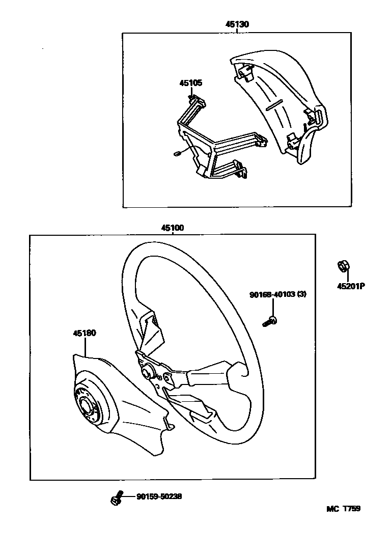 4504 — STEERING WHEEL