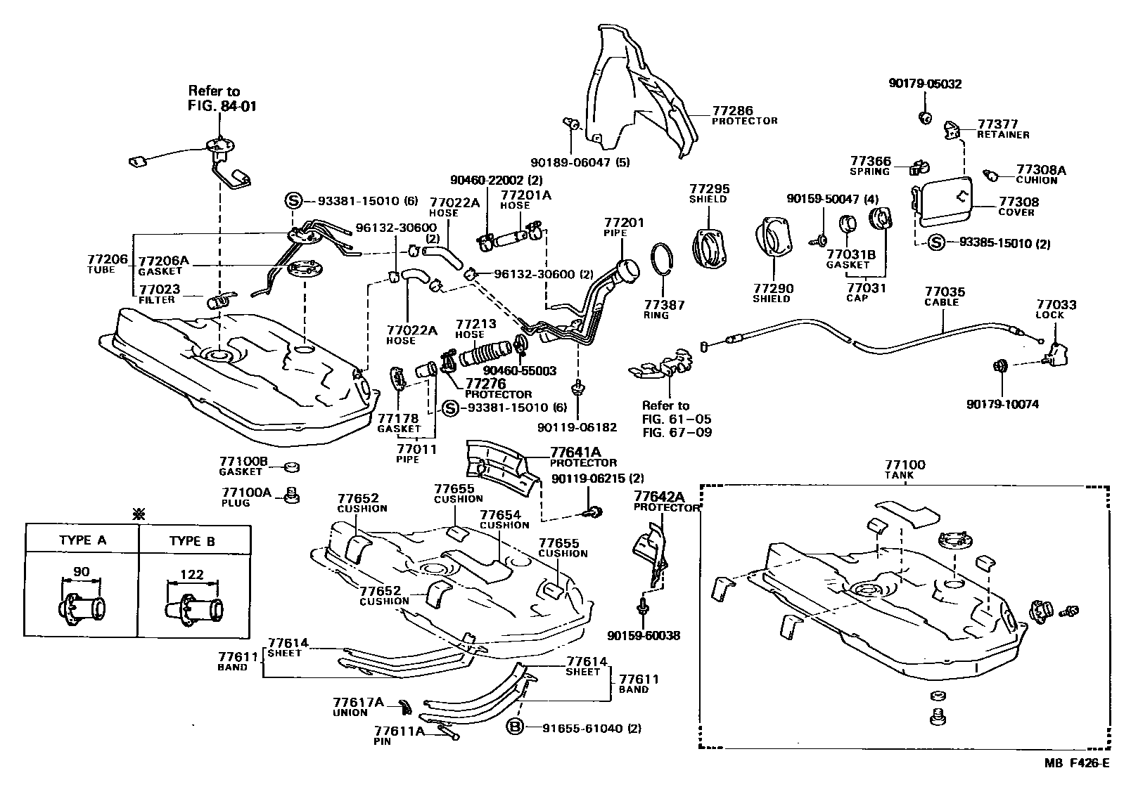 7701 — FUEL TANK & TUBE