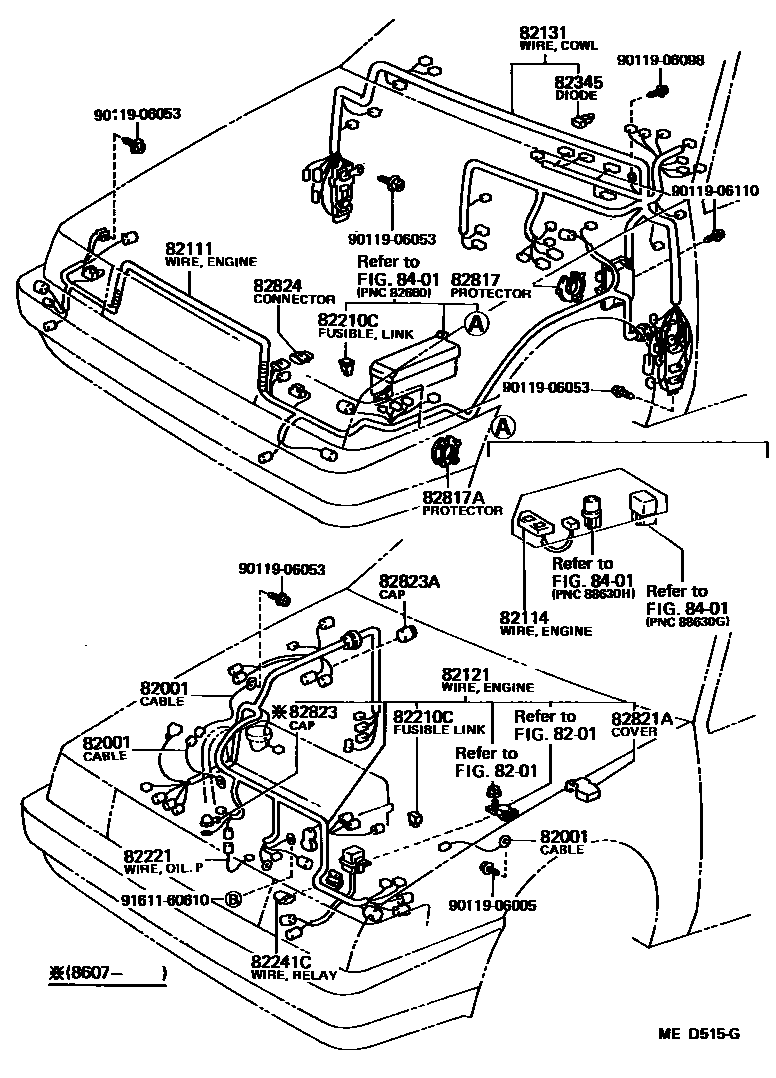 8202 — WIRING & CLAMP