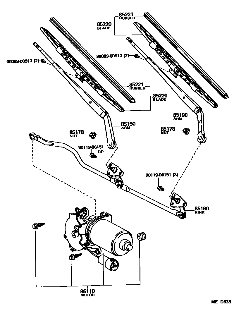 8501 — WINDSHIELD WIPER