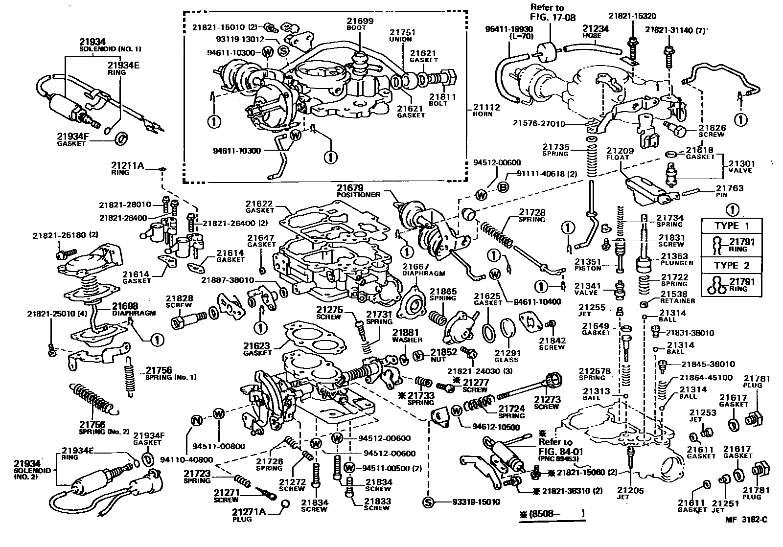 2103 — CARBURETOR