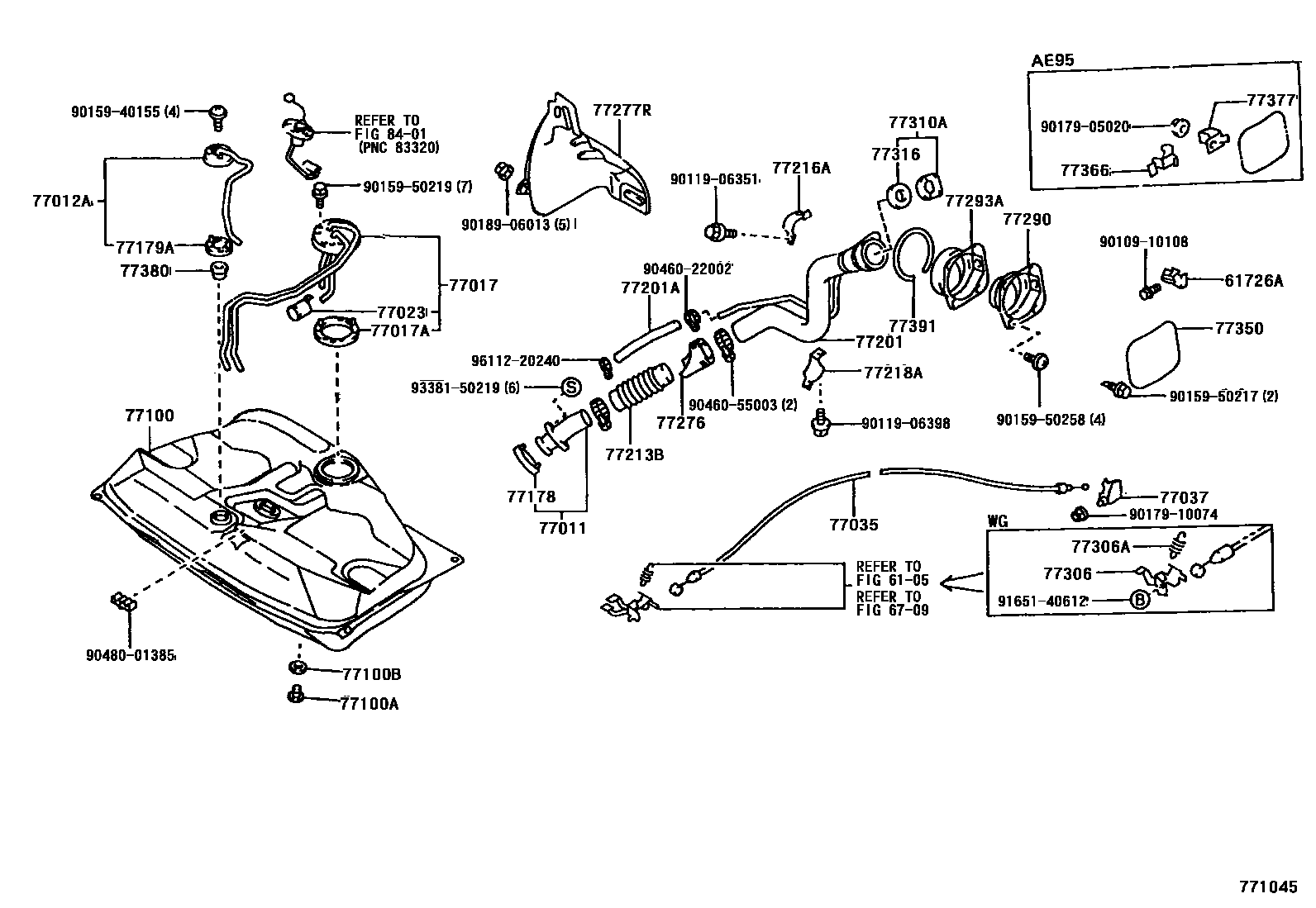 7701 — FUEL TANK & TUBE