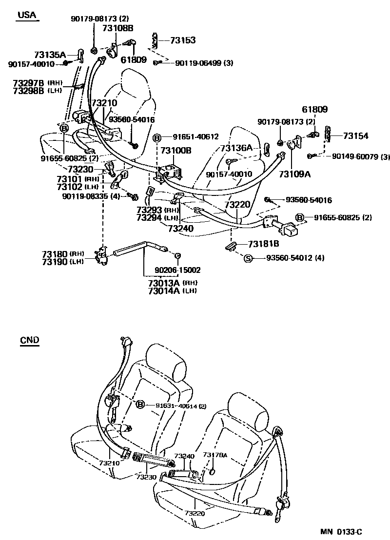 7104 — SEAT BELT & CHILD RESTRAINT SEAT