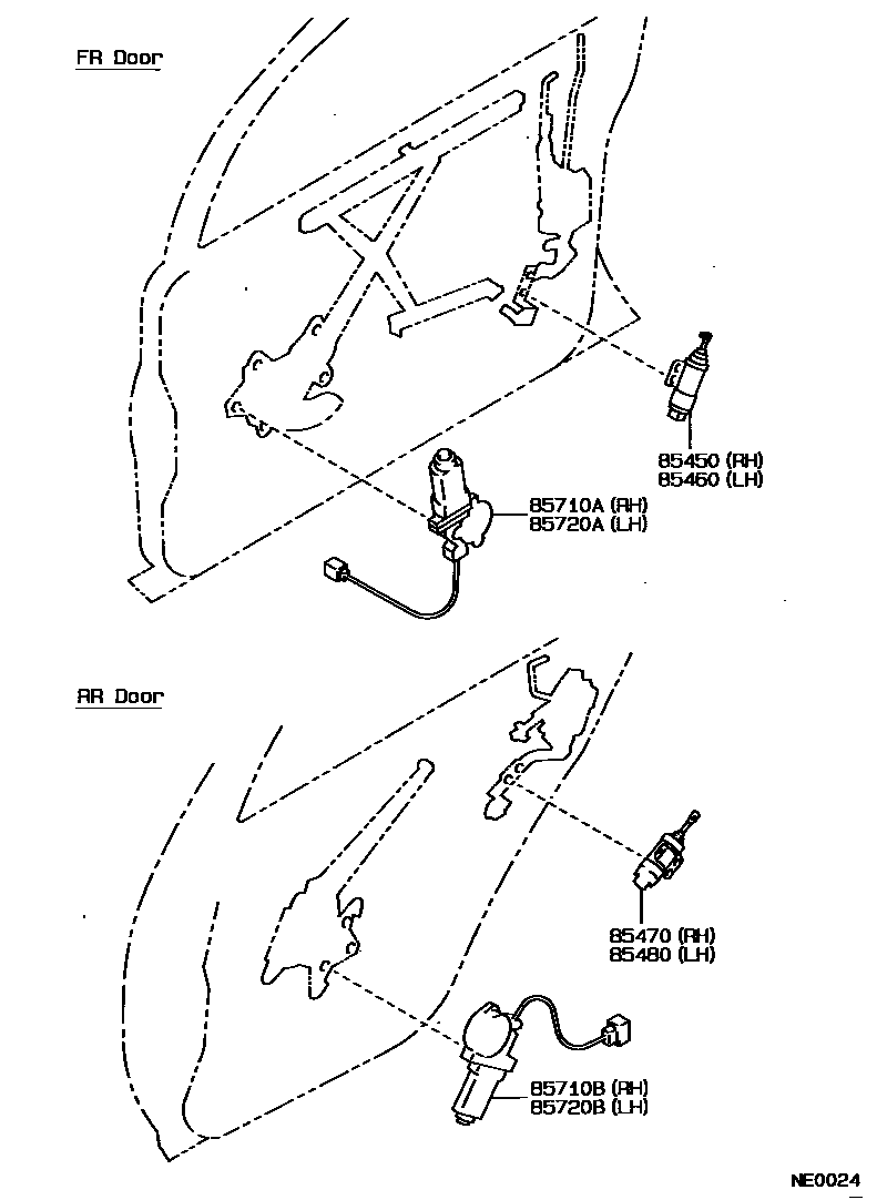 8511 — DOOR MOTOR & DOOR SOLENOID