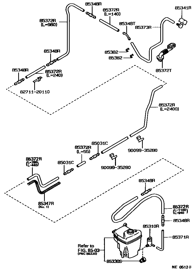 8504 — REAR WASHER