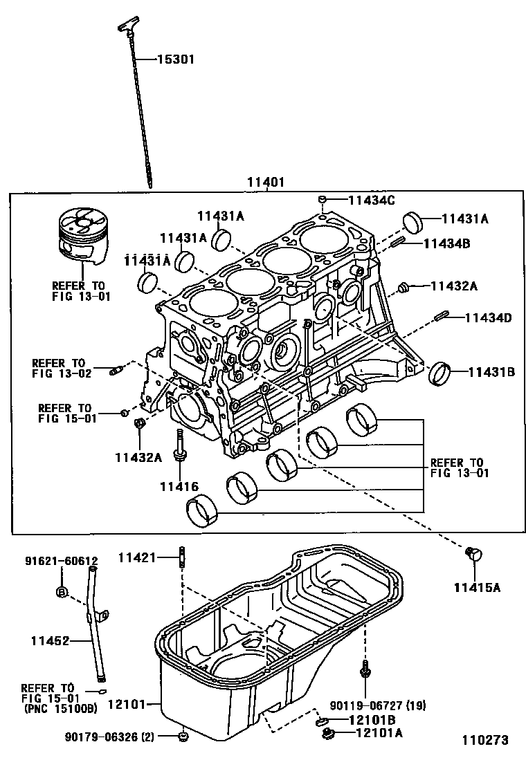 1105 — CYLINDER BLOCK