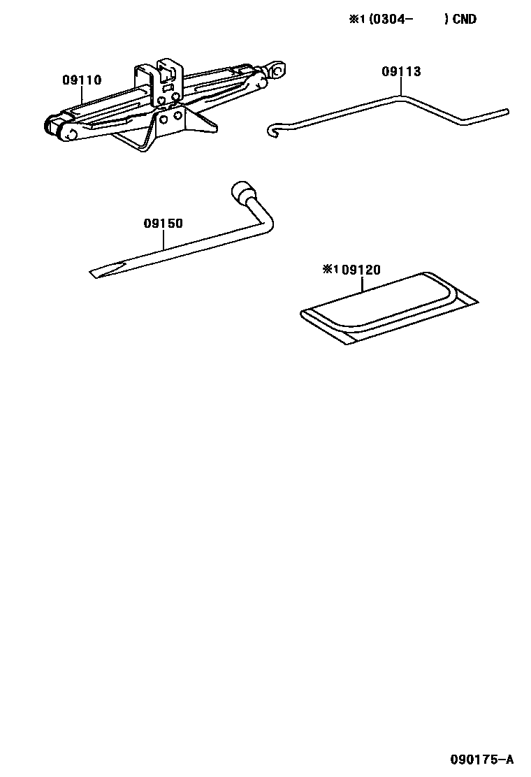0901 — STANDARD TOOL