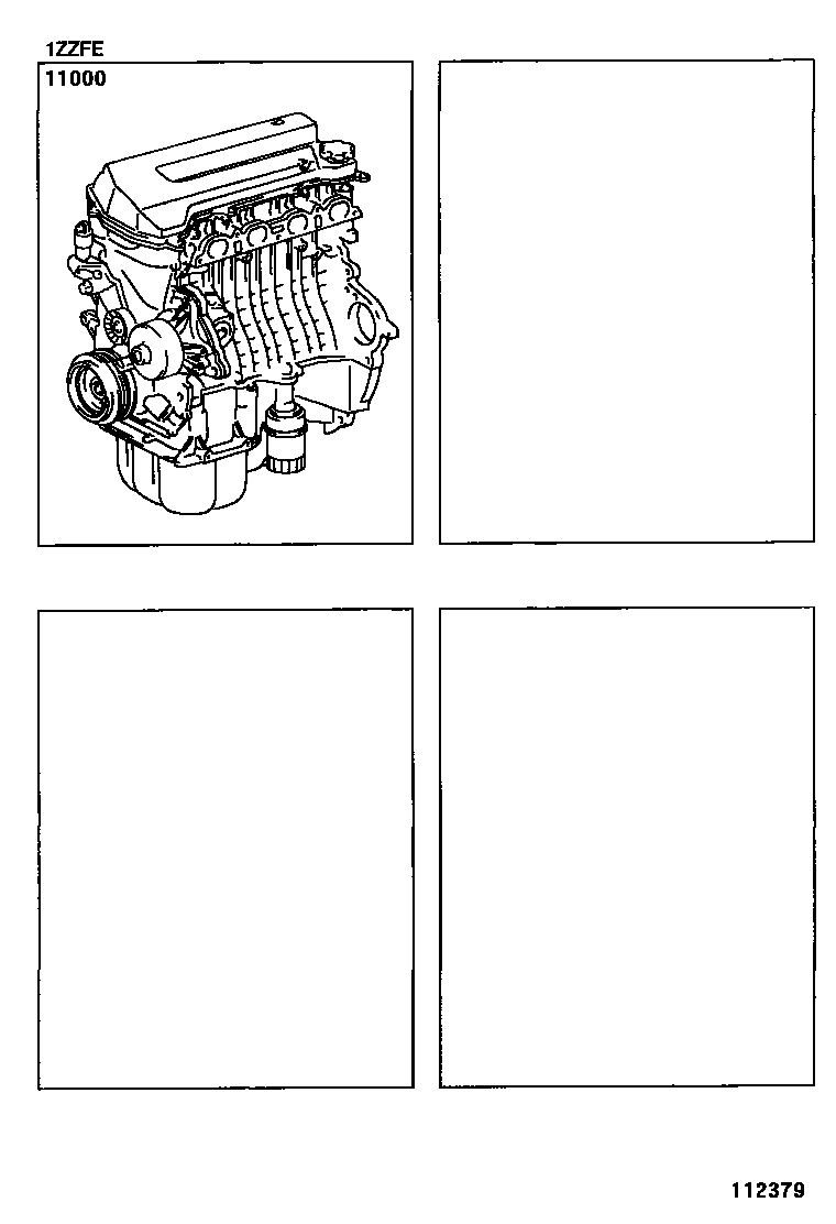 1101 — PARTIAL ENGINE ASSEMBLY