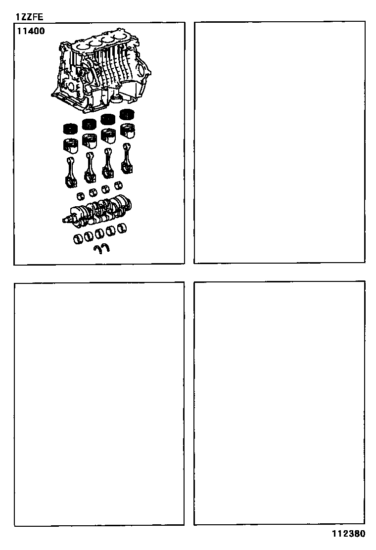 1102 — SHORT BLOCK ASSEMBLY