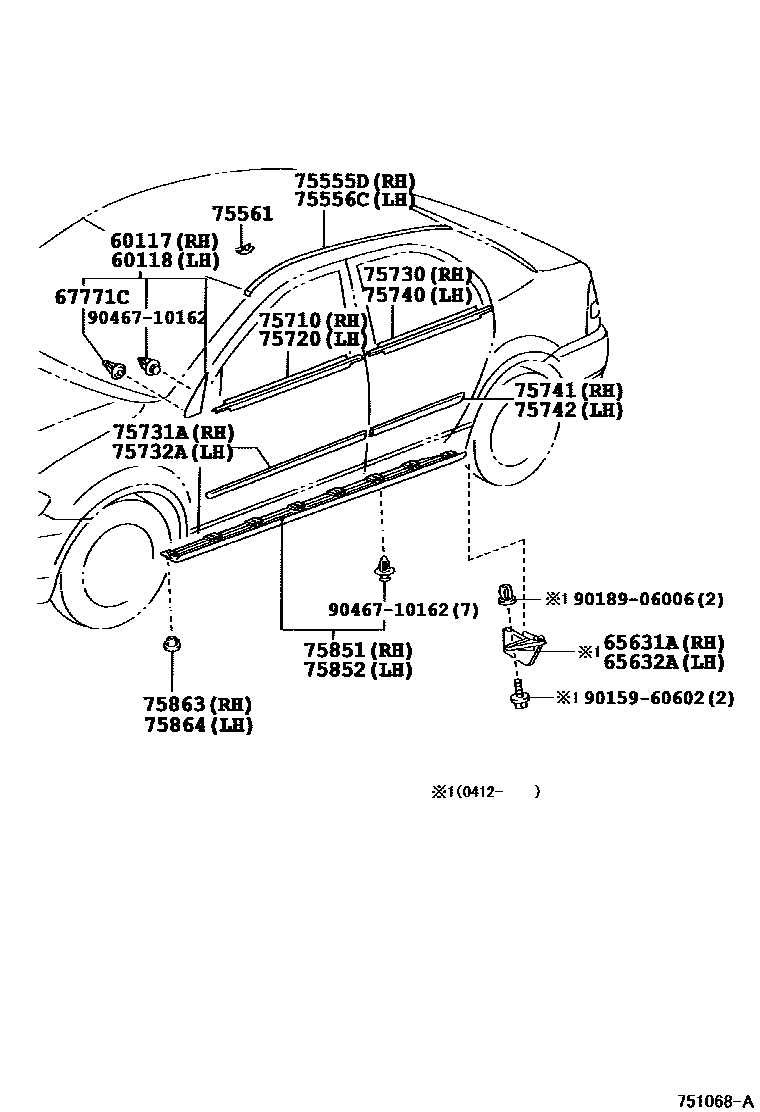 7503 — SIDE MOULDING