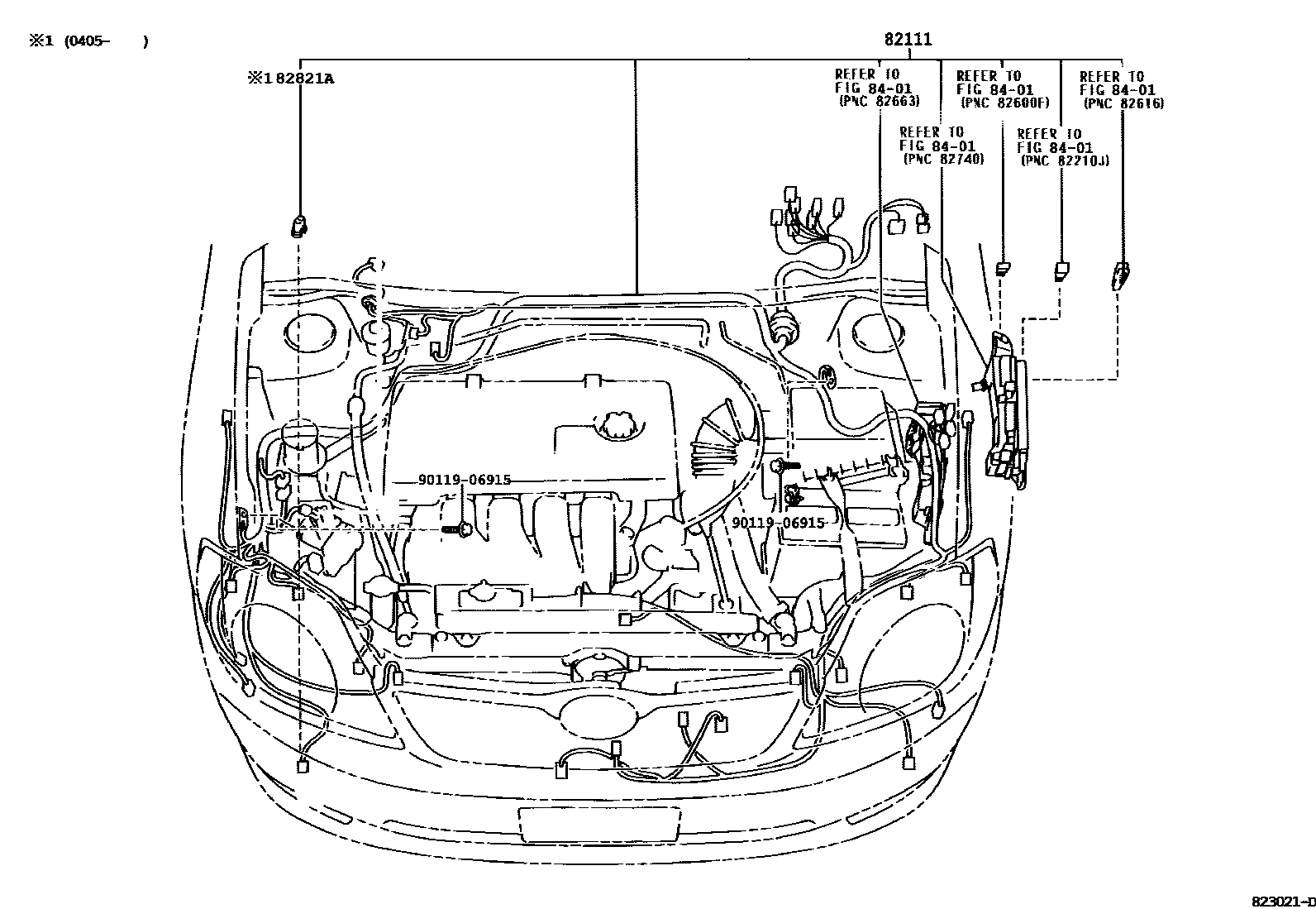8202 — WIRING & CLAMP