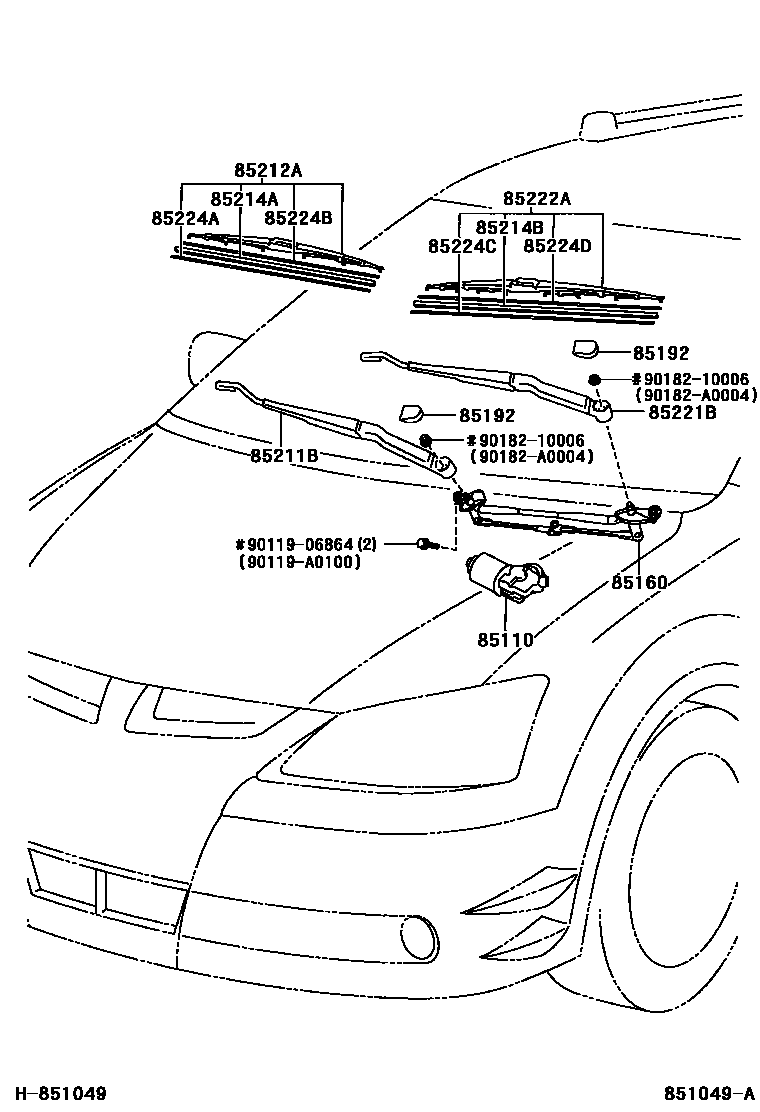 8501 — WINDSHIELD WIPER