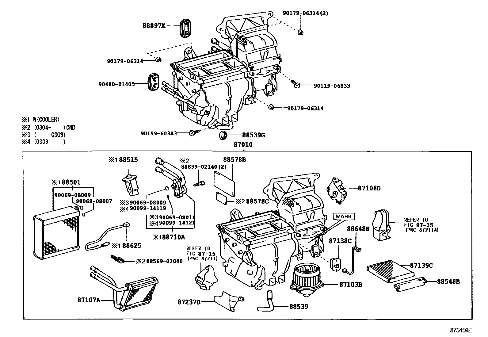 8714 — HEATING & AIR CONDITIONING - COOLER UNIT