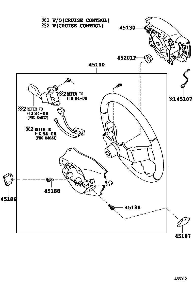 4504 — STEERING WHEEL