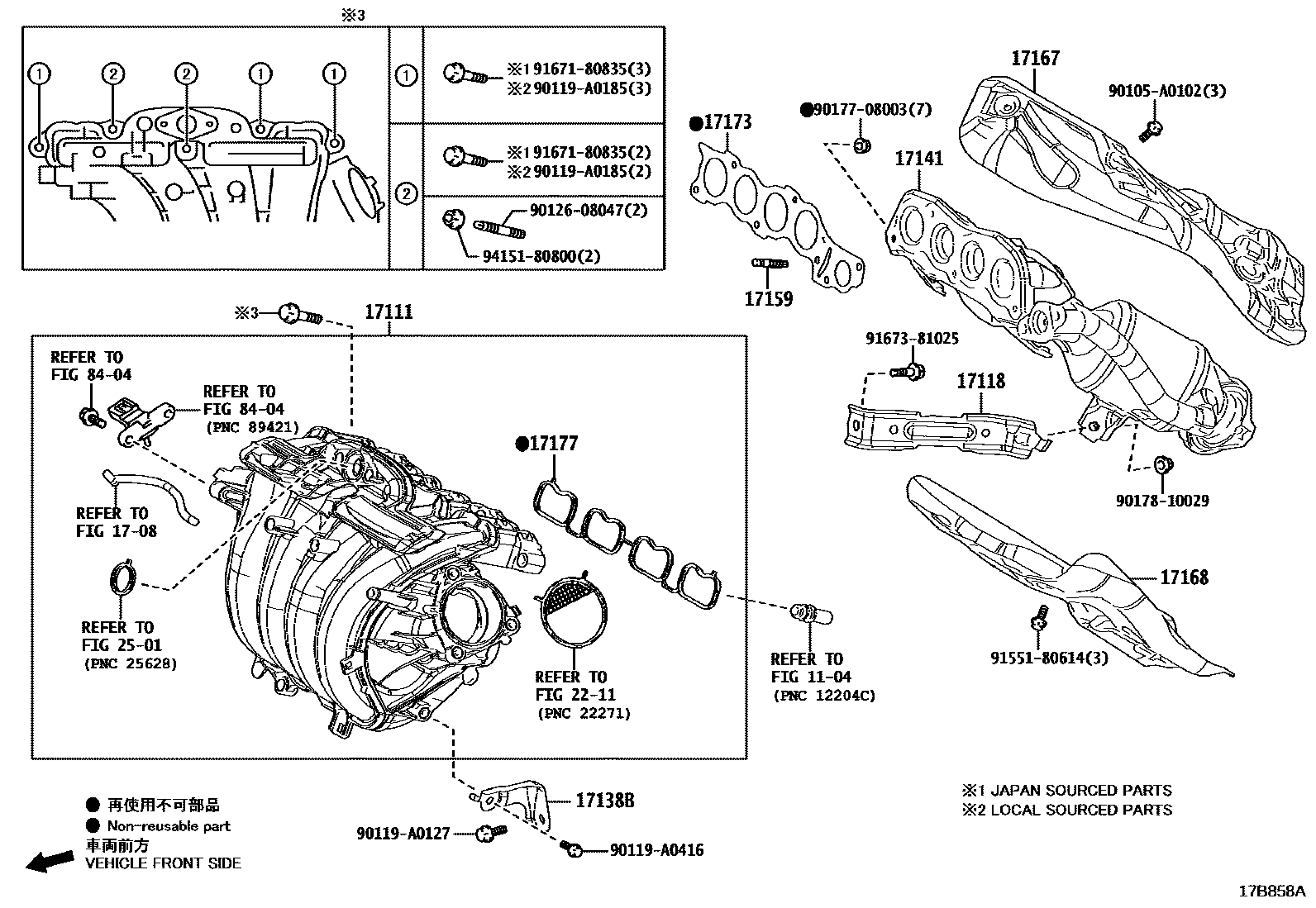 1701 — MANIFOLD