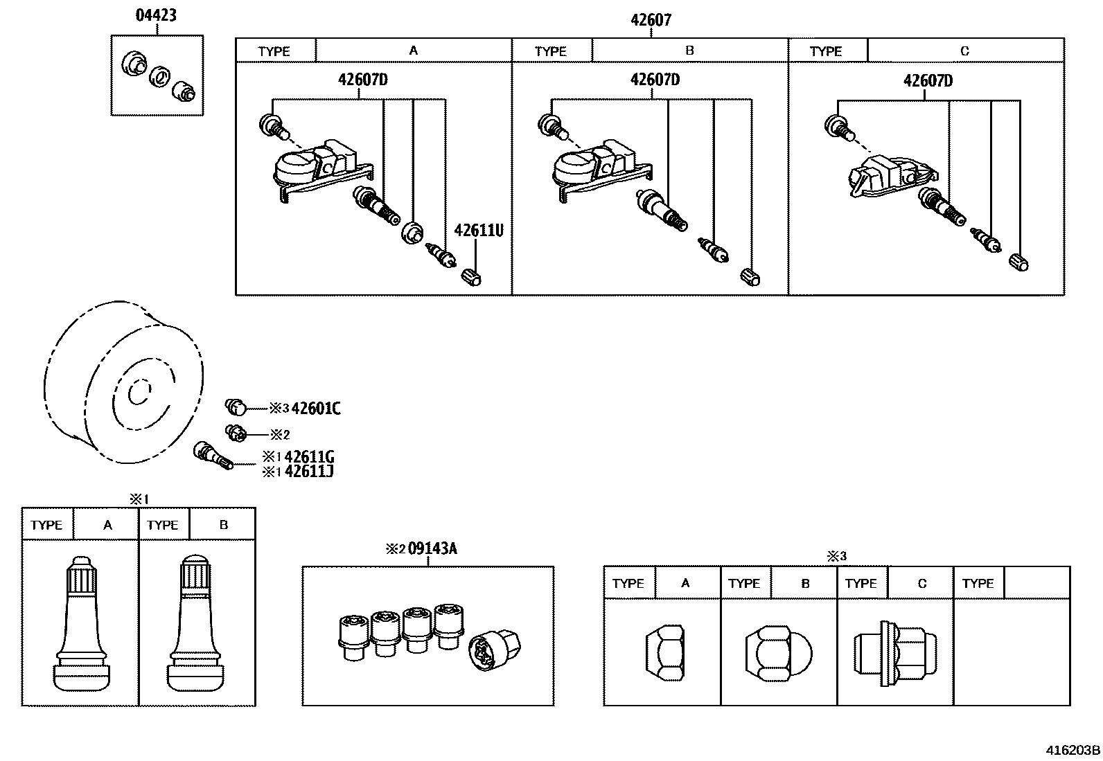 4103 — DISC WHEEL & WHEEL CAP