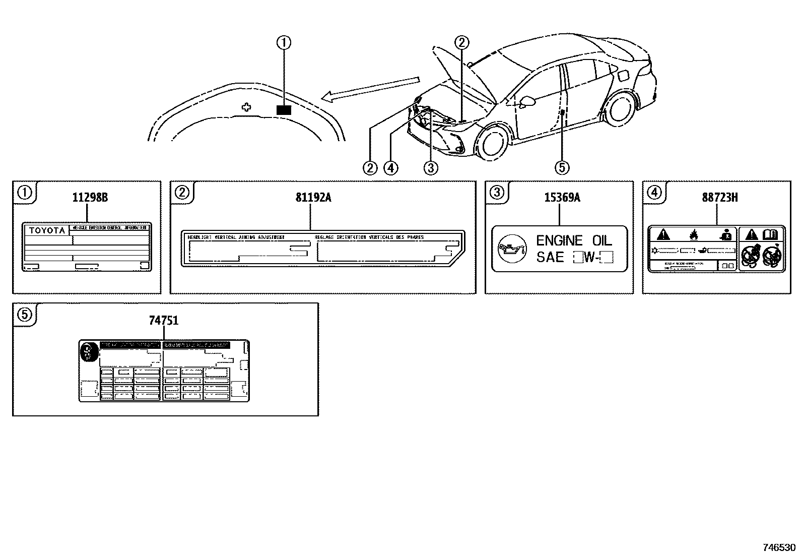 7403 — CAUTION PLATE (EXTERIOR & INTERIOR)