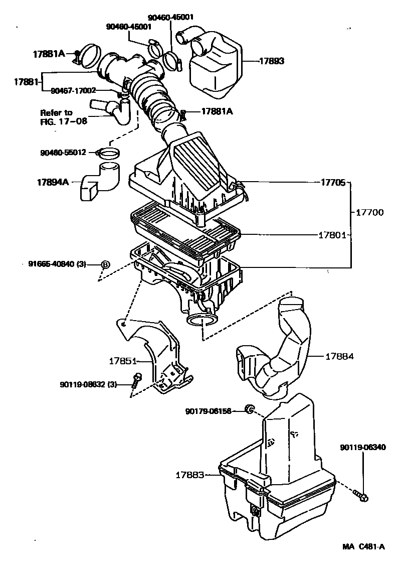1703 — AIR CLEANER