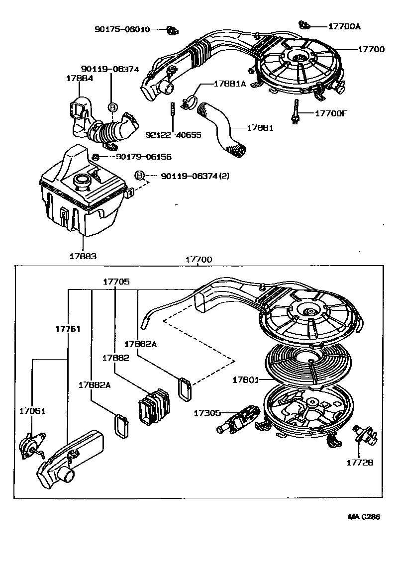 1703 — AIR CLEANER
