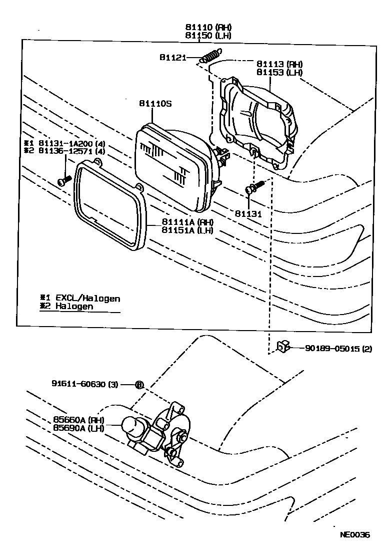 8101 — HEADLAMP