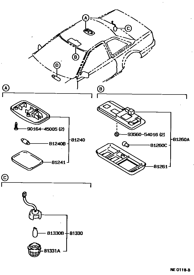 8121 — INTERIOR LAMP