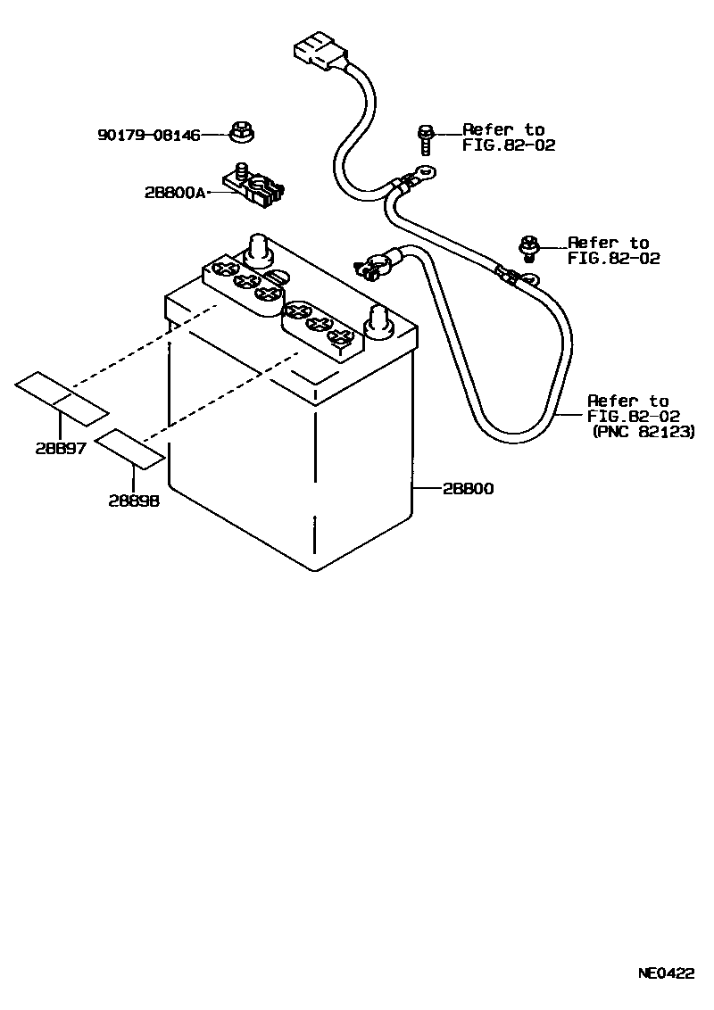 8201 — BATTERY & BATTERY CABLE