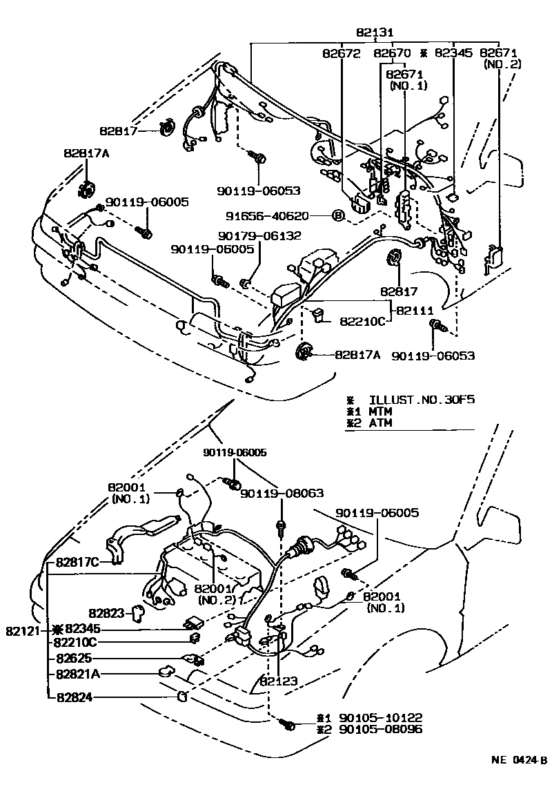 8202 — WIRING & CLAMP