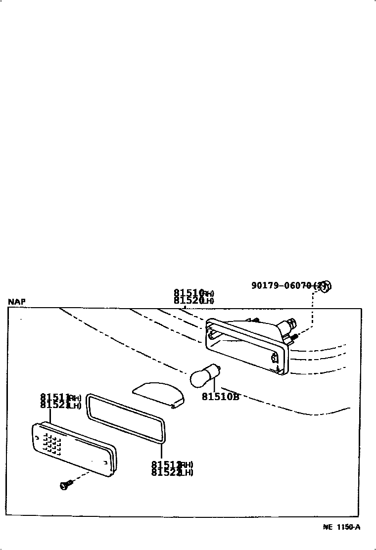 8103 — FRONT TURN SIGNAL LAMP