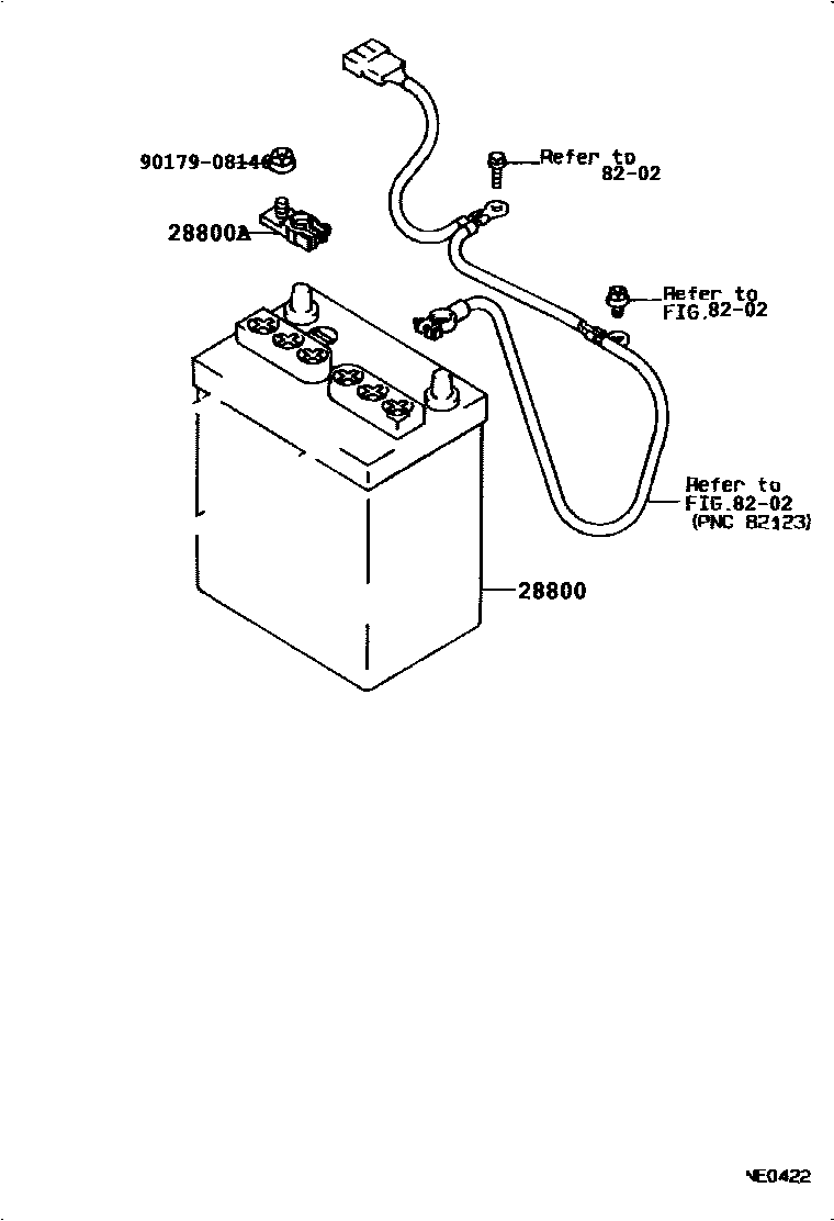 8201 — BATTERY & BATTERY CABLE