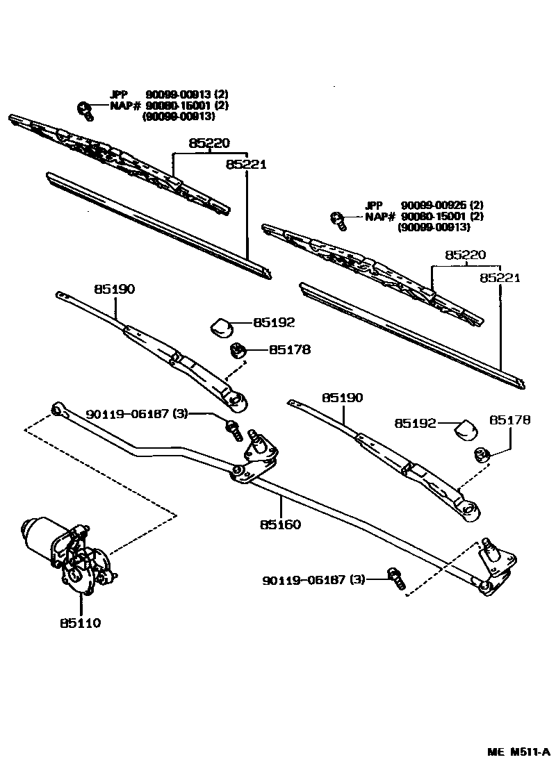 8501 — WINDSHIELD WIPER