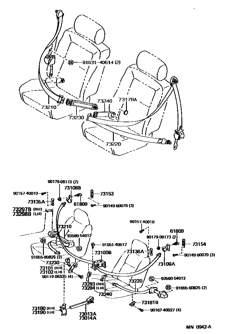 7104 — SEAT BELT & CHILD RESTRAINT SEAT