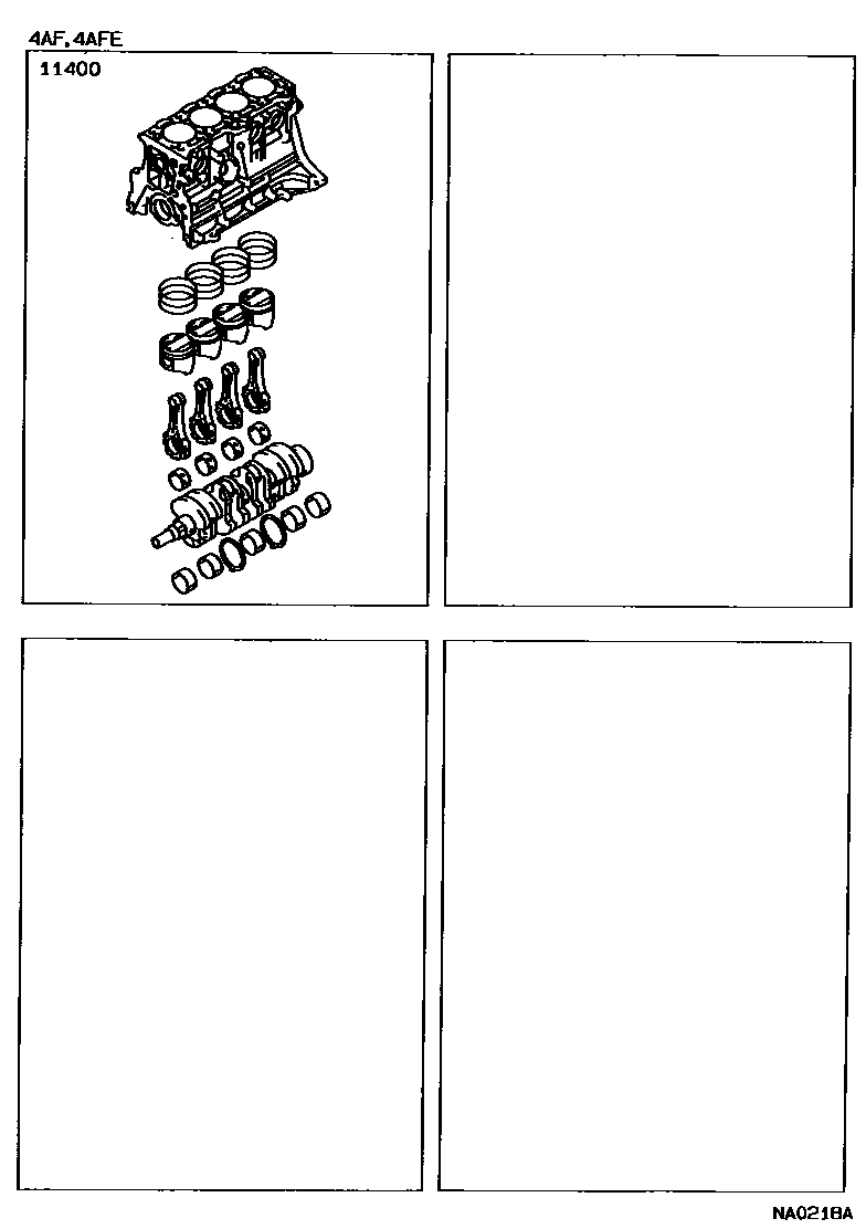 1102 — SHORT BLOCK ASSEMBLY