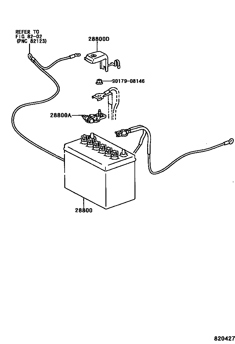 8201 — BATTERY & BATTERY CABLE