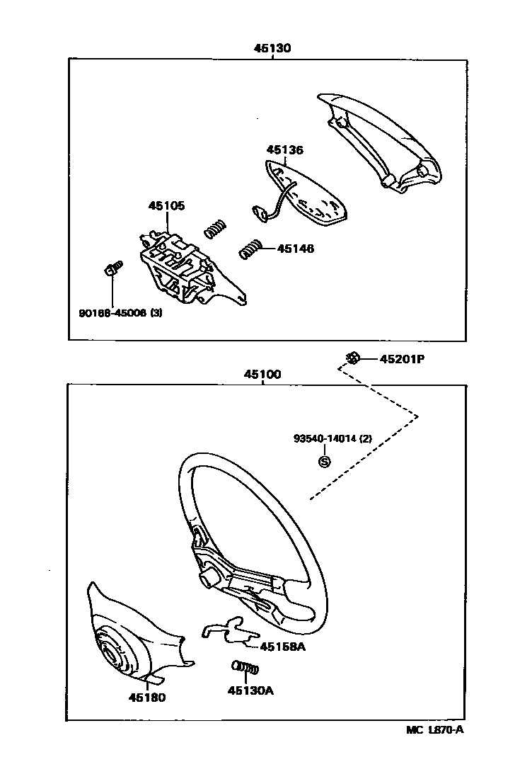 4504 — STEERING WHEEL