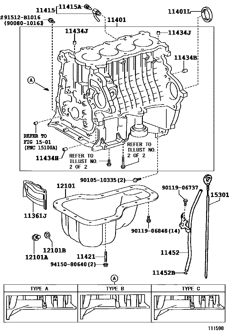 1105 — CYLINDER BLOCK