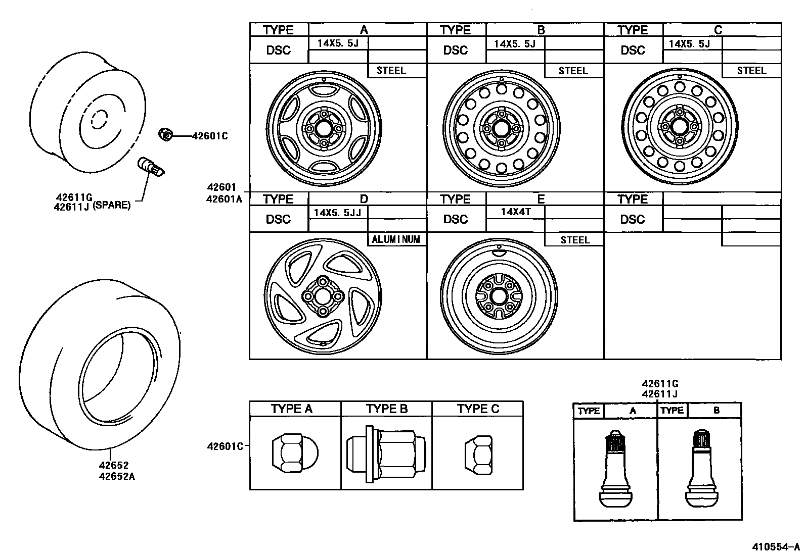 4103 — DISC WHEEL & WHEEL CAP