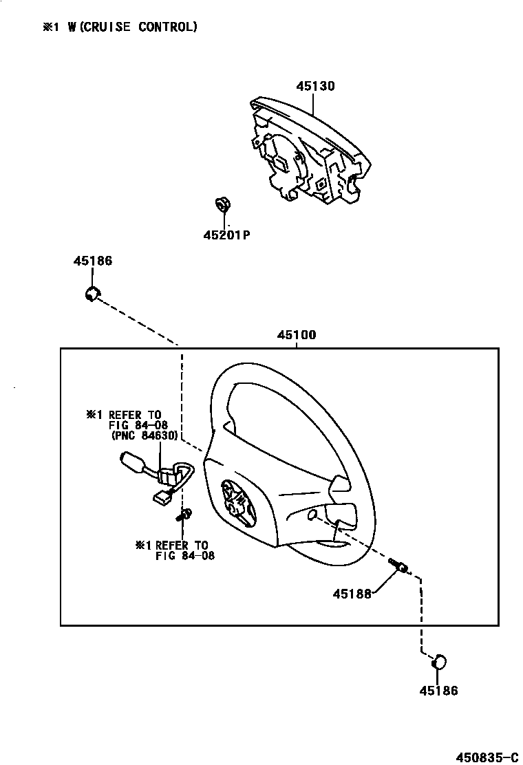 4504 — STEERING WHEEL
