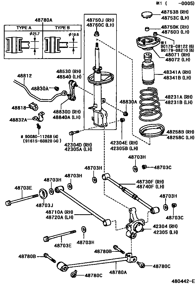 4804 — REAR SPRING & SHOCK ABSORBER