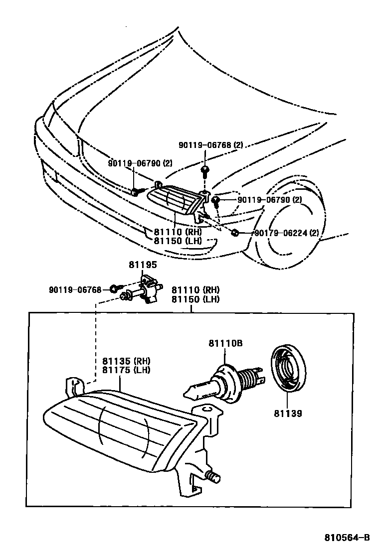 8101 — HEADLAMP