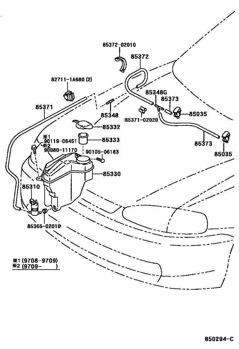 8503 — WINDSHIELD WASHER