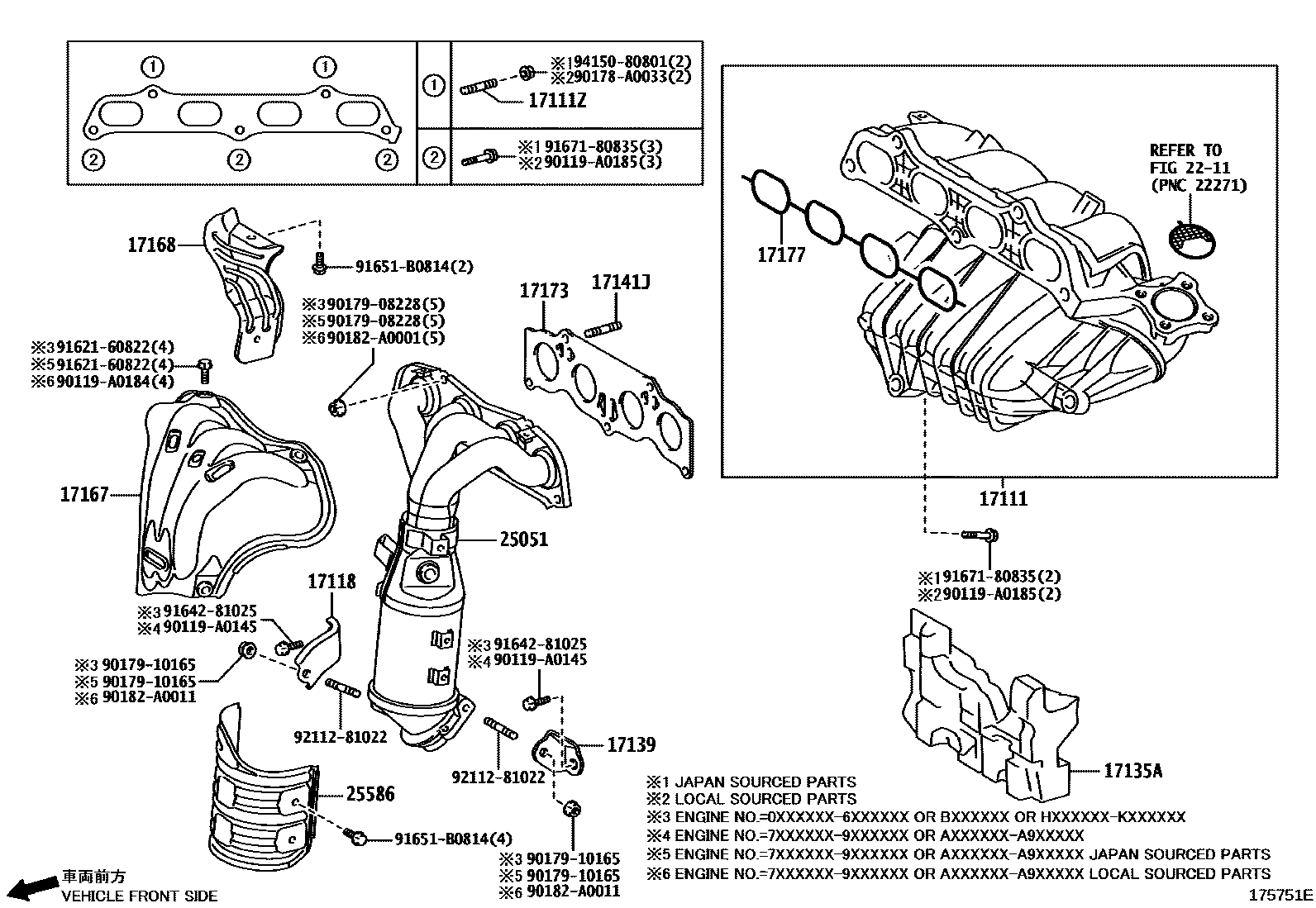 1701 — MANIFOLD