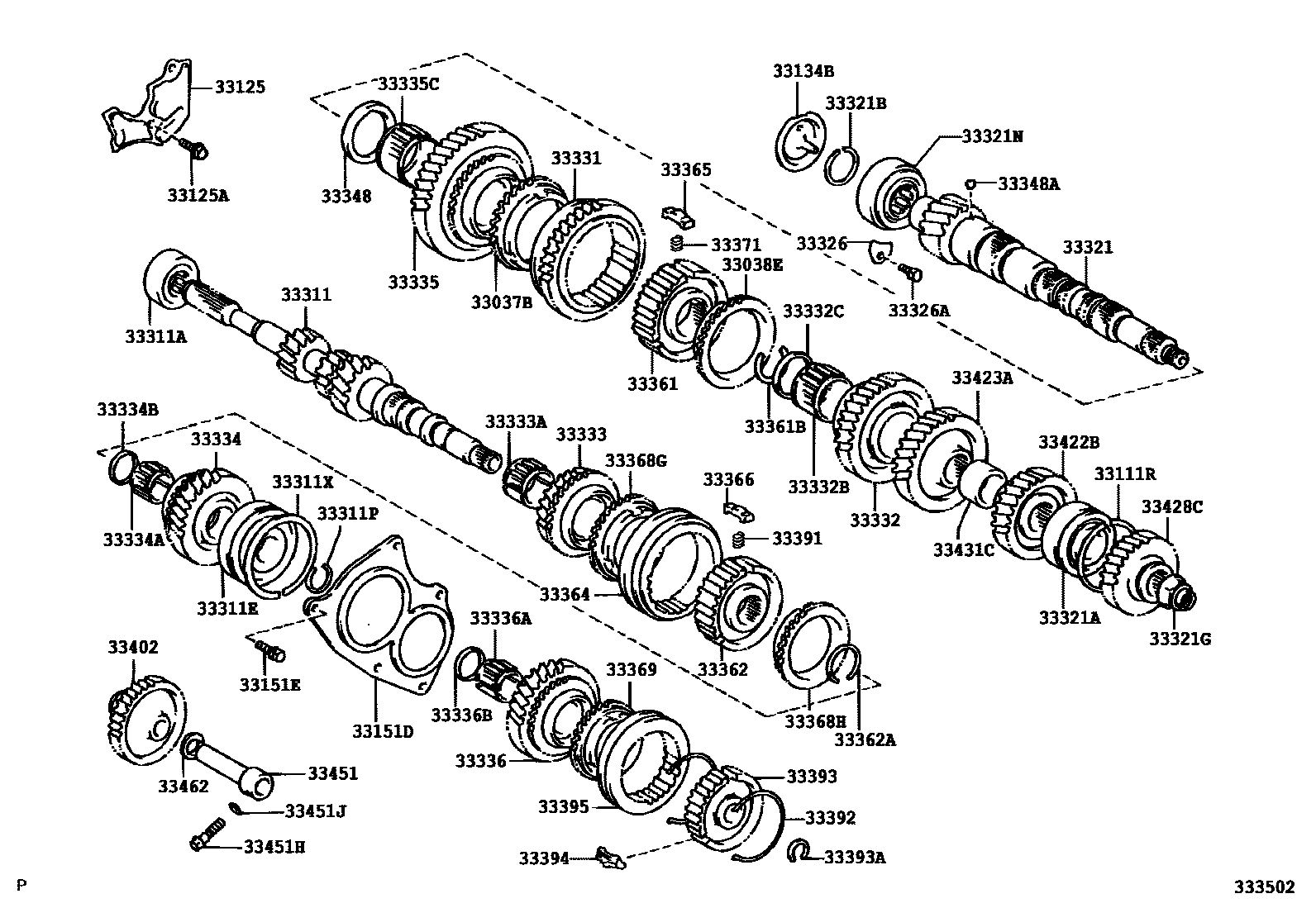 3305 — TRANSMISSION GEAR (MTM)