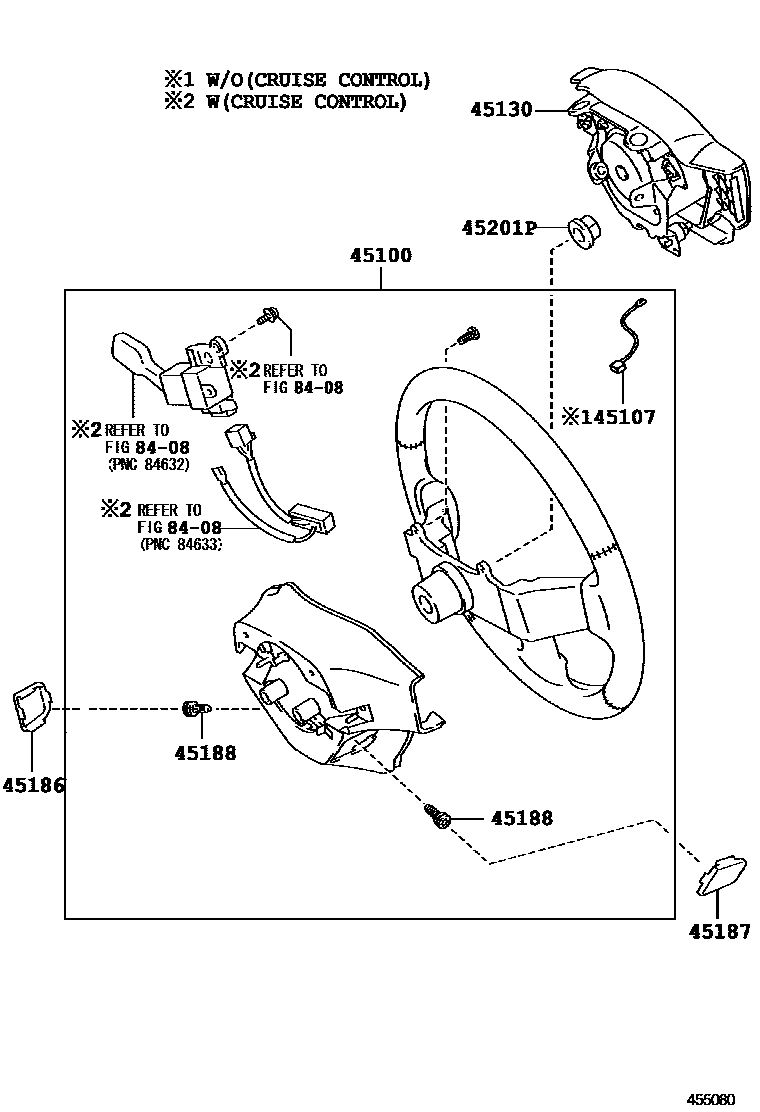 4504 — STEERING WHEEL