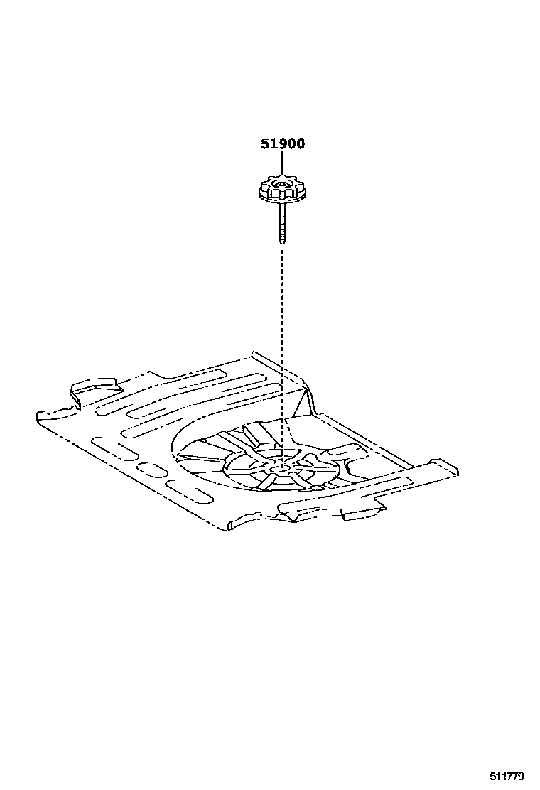 5104 — SPARE WHEEL CARRIER